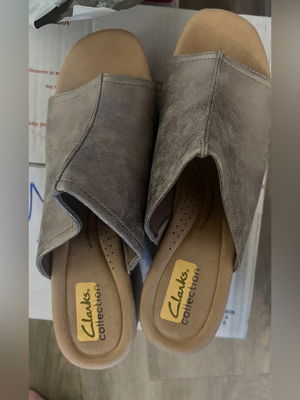 Clarks Nerisa Vine Women's
Wedge Sandals Size 9W